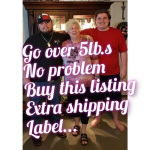 Buying a big bundle No Problem just buy this too..  extra shipping label